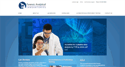 Desktop Screenshot of falaboratories.com